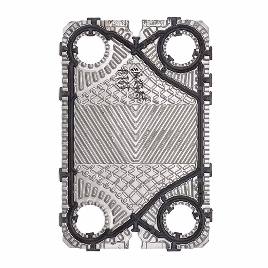 Gea Kelvion Fa157 Fa187 Vt4 Fa159 Vt10 Vt20 Placa trocador de calor de liga de titânio 304 316L de aço inoxidável C276