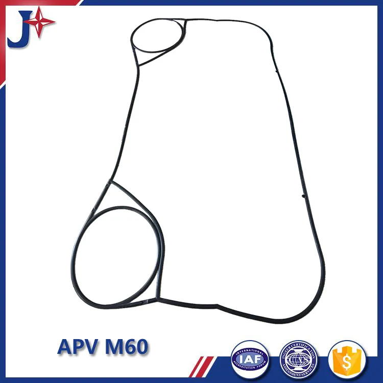 Substitua a junta de borracha do trocador de calor de placas Apv A085/M60/H17/N45 para a indústria química
